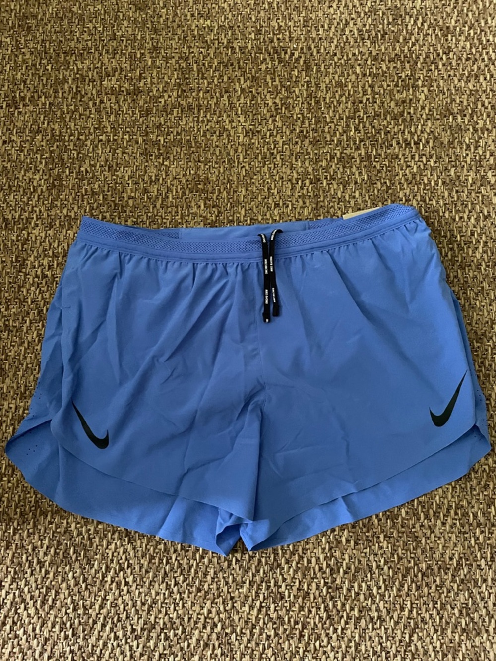 Nike Dri-FIT ADV AeroSwift 4'' Running Shorts Blue Men's Size Large FN3352-411